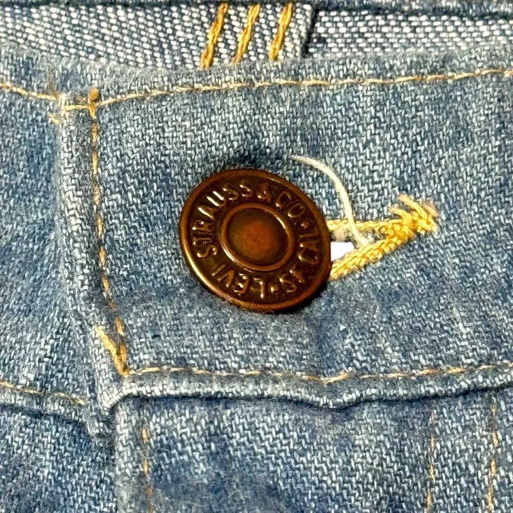 Levi's Orange Tab Jeans Vintage 70s Blue 40x29